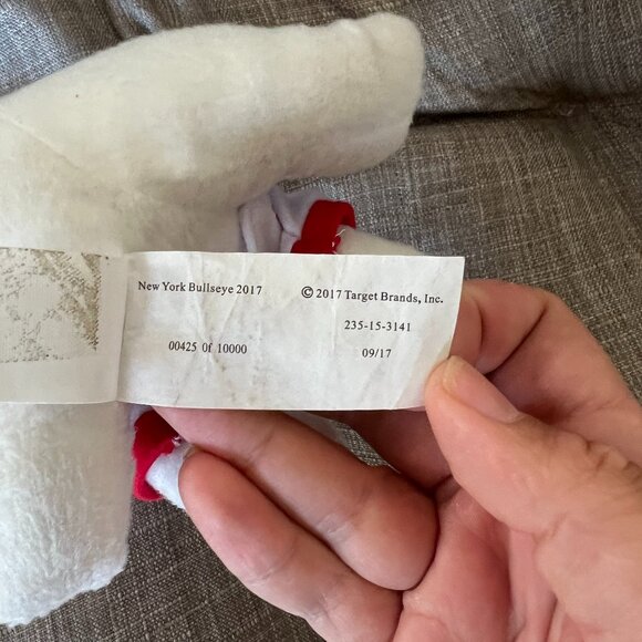 2017 Target Exclusive Bullseye Shop NY Plush (Tag: 425 of 10,000) - Picture 2 of 4
